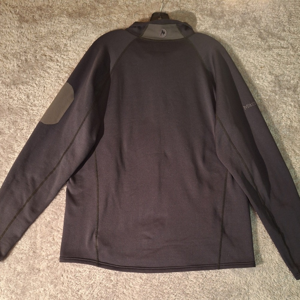 Marmot Full Zip Fleece Jacket Mens XL Gray Outdoor Athletic Hiking Windbreaker - Picture 7 of 12